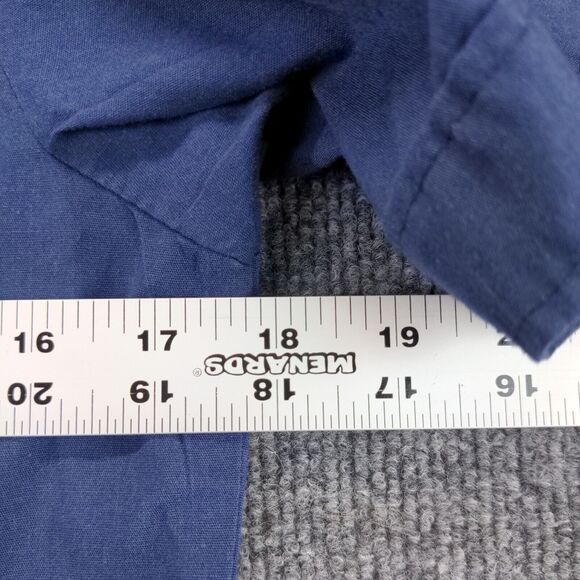 Boy Scouts Of America Youth Uniform Official Shirt Blue Large Chest Flap Pockets - Picture 12 of 12